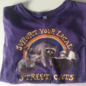 Support Your Local Street Cats T-Shirt (M)